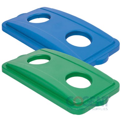 Bottle / Can Recycling Lid Blue Slim Mo 6ea/cs 8825-BL MOQ=200