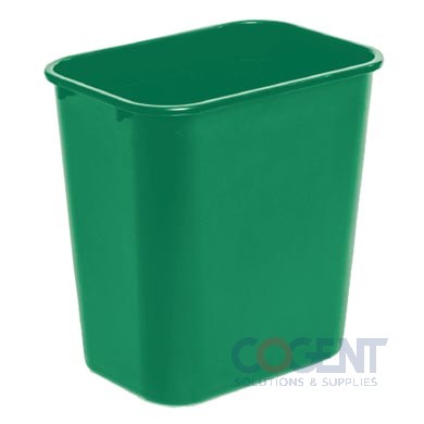 Office Recycle Bin 28 Qt Green Bulk Pack 8828-GRN