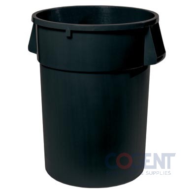 Waste Container 44 Gal Black Standard Bulk Pack 8844-BK