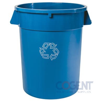 Recycle Container 44 Gal Blue Standard Bulk Pack 8844-BL