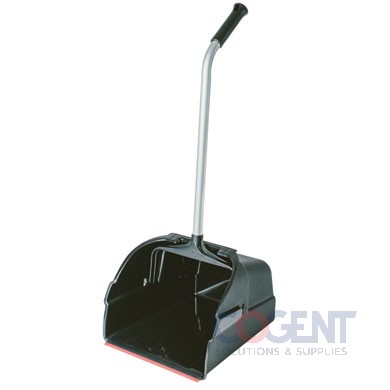 Jumbo Lobby Dust Pan Black 13x13.5x33 10ea/cs 9497