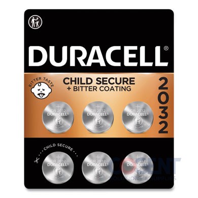 Lithium Coin Batteries #2032 6/pk                 2032 LAGA
