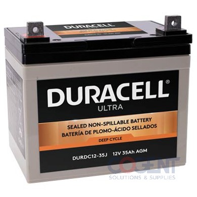 Battery 12 Volt 35 AMP Duracell DURCDC-12-35J