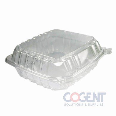 H/L Cont 1Comp Clear 46oz OPS 8.3x8.3x3 250/cs C90PST1