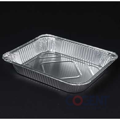 Pan 1/2 Steam Table Med 40ga Alum FC 12.75x10.37x2.18 100/CS