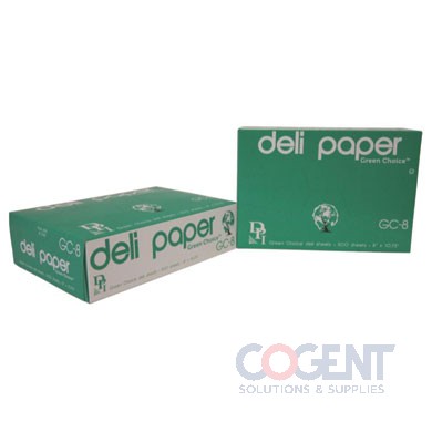 Deli Sheet 10x10.75 Unbleached Nat w/Soy Wax   500/bx 12bx/CS