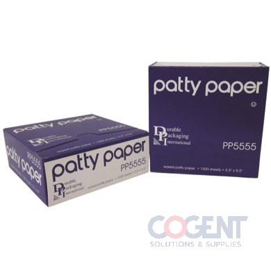 Patty Paper 5.5x5.5 12/1000               12000/CS