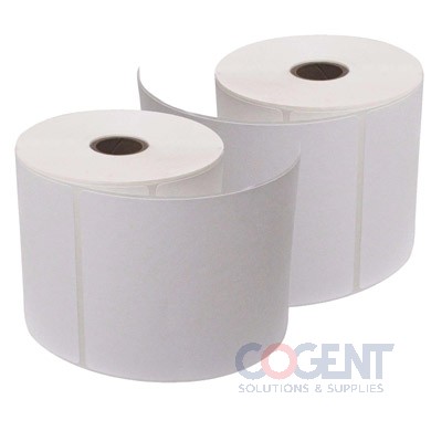 Label Thermal Transfer 2x2 White Perfed     2750/rl 8rl/cs