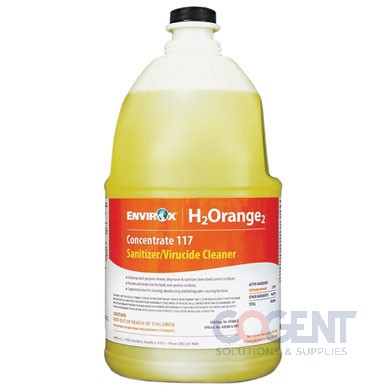 #117 H2Orange2 Cleaner 32oz Qt EnvirOx Sanit/Virucide 6/cs EVX