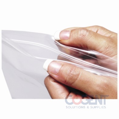 Freezer Seal Top Bag 13x15.5 2.7mil W/Wht Block 100/cs