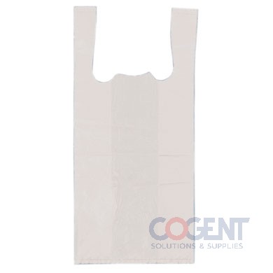 Bag HD T-Shirt White 10x5x19  2000/cs     CT1520W