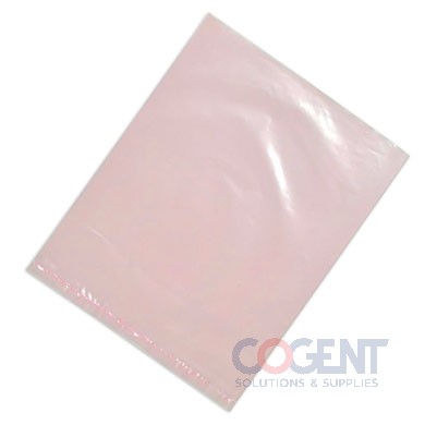 Poly Bag Pink Anti-Stat LDPE 2x3 4mil 5m/cs
