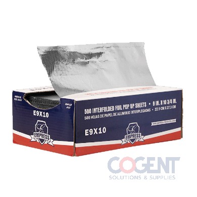 Empress Foil Pop Up Sheets 12"x10.75" 50ga 6/500 cs