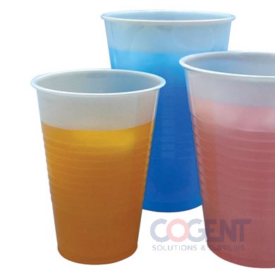 Polystyrene Cold Cup 5oz Trans Ribbed  28/90/cs EK5B   RJ