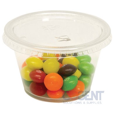 Empress Plastic Portion Cup 4oz Clear 50 / 50 (2500) Sold Case