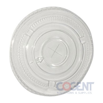 Cold Cup Lid 32oz PET Flat SS Empress 10/50/cs EPETFL32