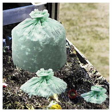 Can Liner 48x60 .85mil Green Compost EcoSafe 64gal 30/cs