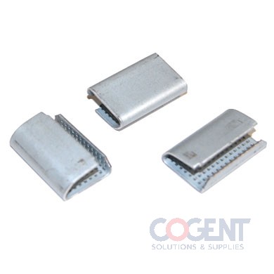 Strapping Seal 5/8" Semi Open Serrated For Poly 1m/cs P58SS3