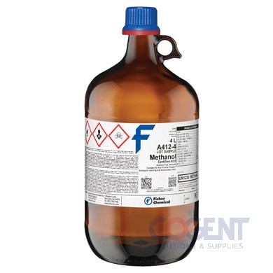 Methanol  4 Liter 4/4ltr/cs   JT975705      Capri