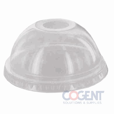 Lid Dome No Hole for 9/12/20oz Greenware 1m/cs     DLGC1220NH