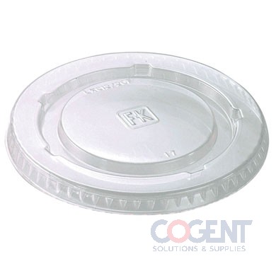Lid Clear Straw Slot For 9/10oz Cup  2500/cs LKC9/10