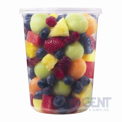 Deli Container 32oz Clear Microwave Plastic 500/cs PK32