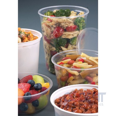 Deli Container 8oz PolyProp Microwave Clear 500/cs  PK8SC