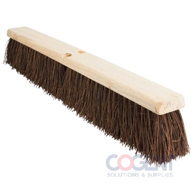 24" Hardwood Block Palmyra Push Broomhead              99652
