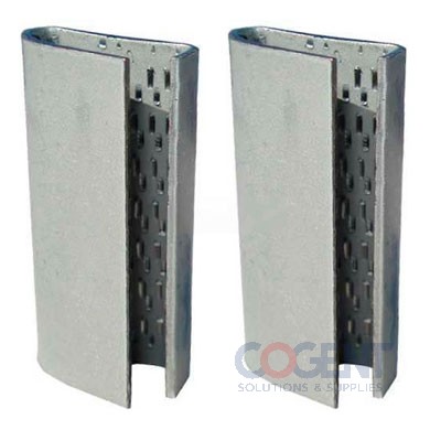 1/2" Open Metal Serrated Seals 1000/cs
