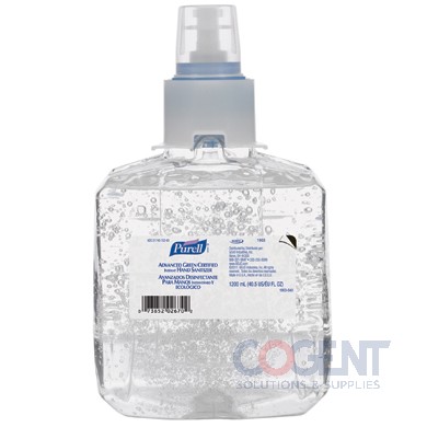 Gel Hand Sanit LTX 1200ml Purell Adv Grn 2/cs 1903-02  GJ