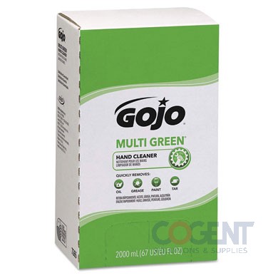 Multi Green Hand Cleaner Citrus Scent 4/2000ml/cs 7265-04
