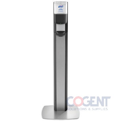 Floor Stand Hand Sanit Disp ES8 Dk Gry Purell 7318-DS-SLV    GJ