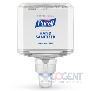 Purell Hand Sanitizer Foam TFX Fragrance Free 1200ml 2/cs GOJO