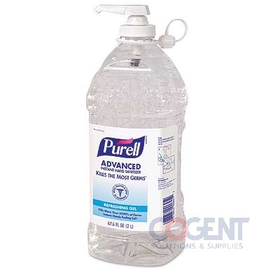 Purell Instant Hand Sanitizer Pump Btl 4/2Ltr/cs    9625-04