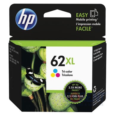 Ink Cartridge HP62 Tri-Color HEWC2P07AN