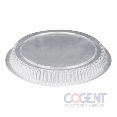Lid 9" Dome Clear Round 5/8" High  500/cs