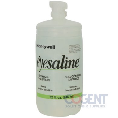 Eyewash Replacement Bottle 32oz Fendall Eyesaline Refill
