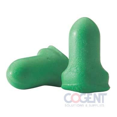 Ear Plug Foam Single Use Green No-Cord  200pr/bx   HOW-LPF1