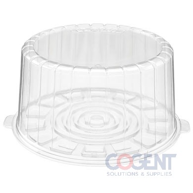 Display Cake 9" Double Layer Clear Base/Dome Lid 50/cs
