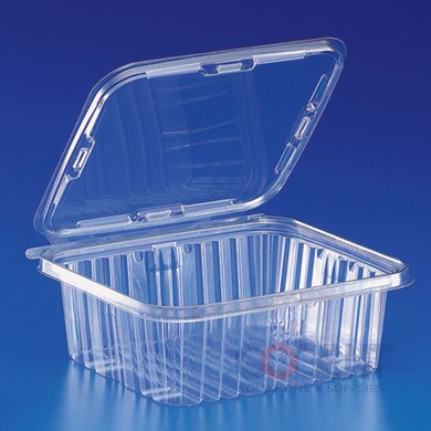 Safe-T-Fresh 64oz Clear Tamper Resistant Cont. 150/cs  TS64