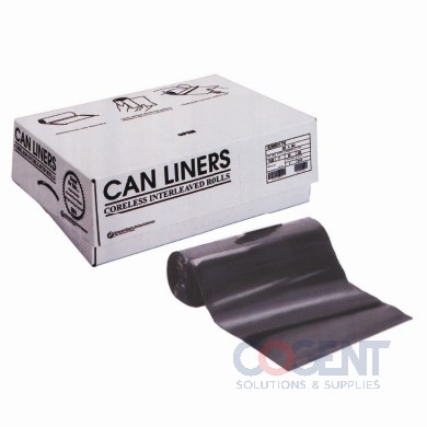 Can Liner 43x48 16mic Black HD 200/cs    S434816K        INT