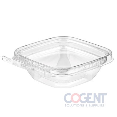 Deli Cont 2oz H/L Sq Clr DPET Safe-T-Fresh 336/cs TS3002