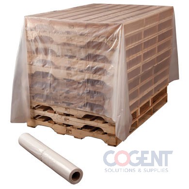 Poly Sheeting Construction Film 8'x100' 4mil Clear 50rls/Plt