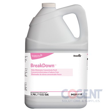 Breakdown Odor Eliminator Fresh Scent 4/1gal/cs     LAGA