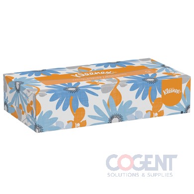 Facial Tissue 8.4x8.4 Wht 2ply Kleenex 125/bx 12bx/cs 03076