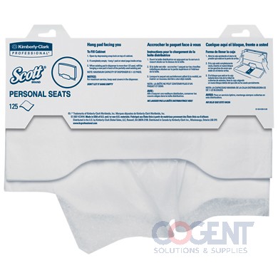 Personal Seats Sanitary Toilet Seat Cover 24/125/cs 07410 SPR.