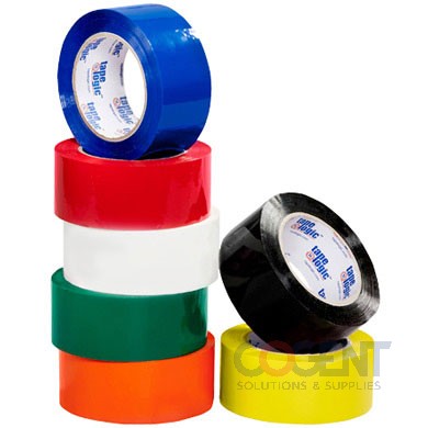 Bag Tape 3/8"x180yd Wht Adhs Nat Rubber 16/sleeve 96/cs CI