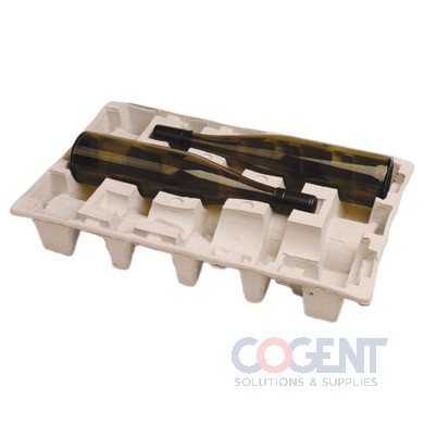Pulp Tray 3pk Wine Shipper Bagged 30/bg 16bg/plt 480ea/plt