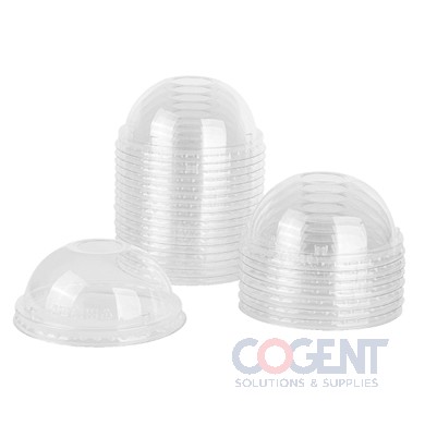 Dome Lid 12-24oz PET w/Slot 95mm U-rim Trnslsnt 2M/cs