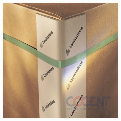 Edge Protectors 3x3x40 .225" Wht Unwrapped   1080/plt   LAM